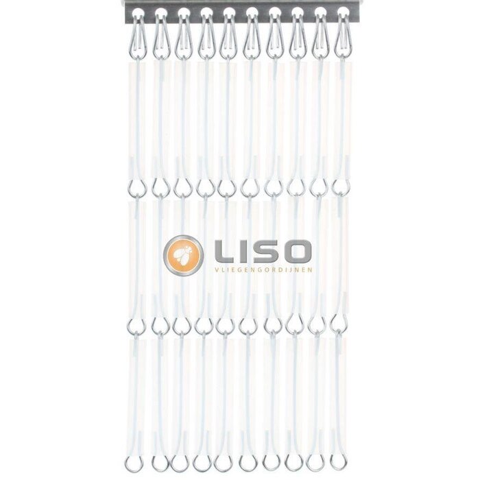 Liso ® Vliegengordijn Liso ® Hulzengordijn met Ritzzmotief | Doe-het-zelf pakket