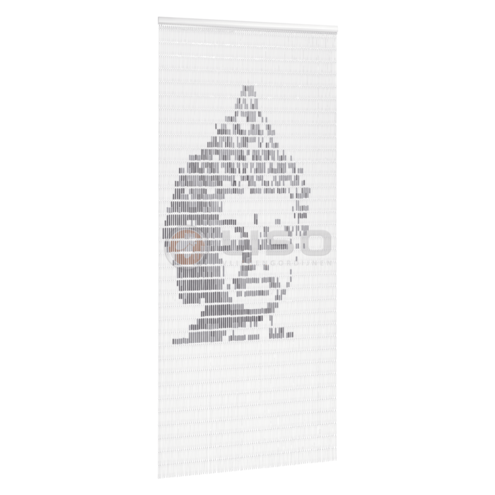 Liso ® Vliegengordijn Liso ® Hulzengordijn met Boeddha | Doe-het-zelf pakket
