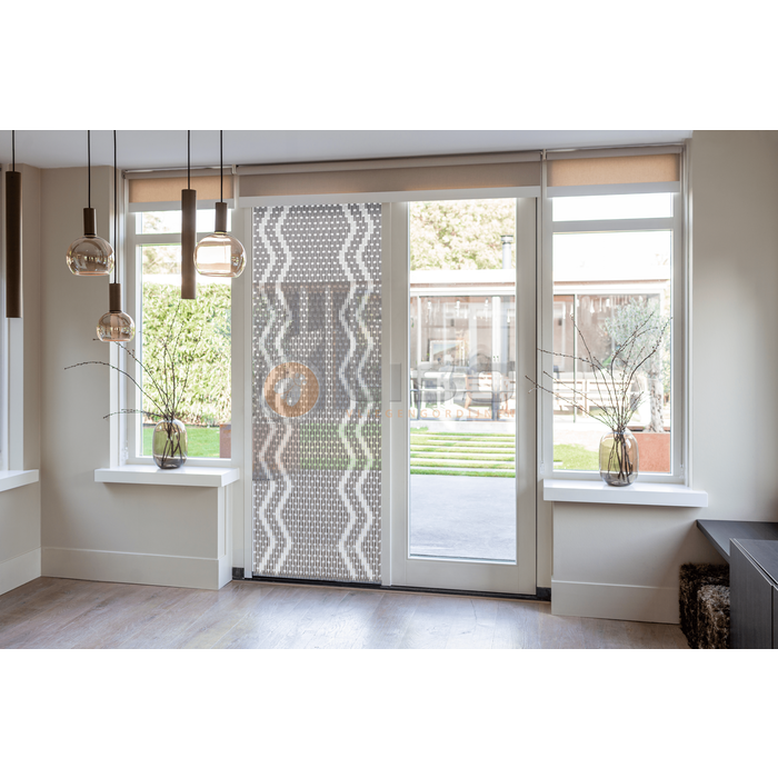 Liso ® 083 Vliegengordijn met Ritzzmotief - kant en klaar 92 x 209