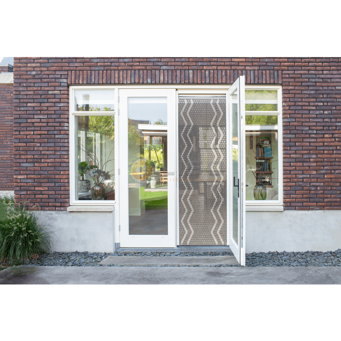 Liso ® 083 Vliegengordijn met Ritzzmotief - kant en klaar 92 x 209