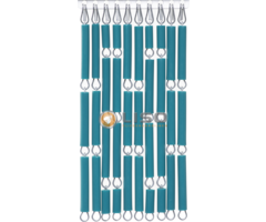 Liso ® Vliegengordijn Liso ® Hulzengordijn RAL 5021 Waterblauw | Doe-het-zelf pakket