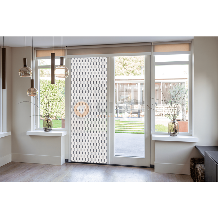 Liso ® Vliegengordijn Liso ® Hulzengordijn met Plusjes | Op maat gemaakt