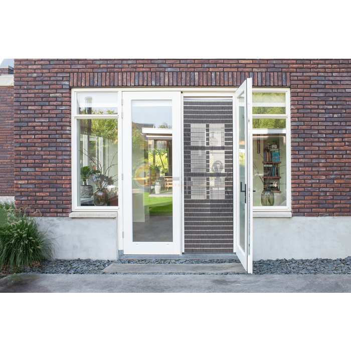 Liso ® Vliegengordijn Liso ® Hulzengordijn met Deur | Op maat gemaakt