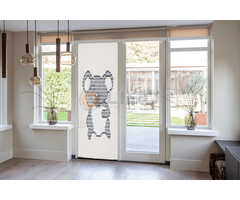 Liso ® Vliegengordijn Liso ® Hulzengordijn met Koala beertje | Op maat gemaakt