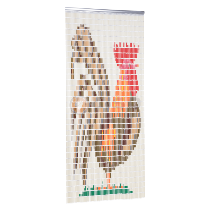 Liso ® Vliegengordijn Liso ® Hulzengordijn met Haan | Op maat gemaakt