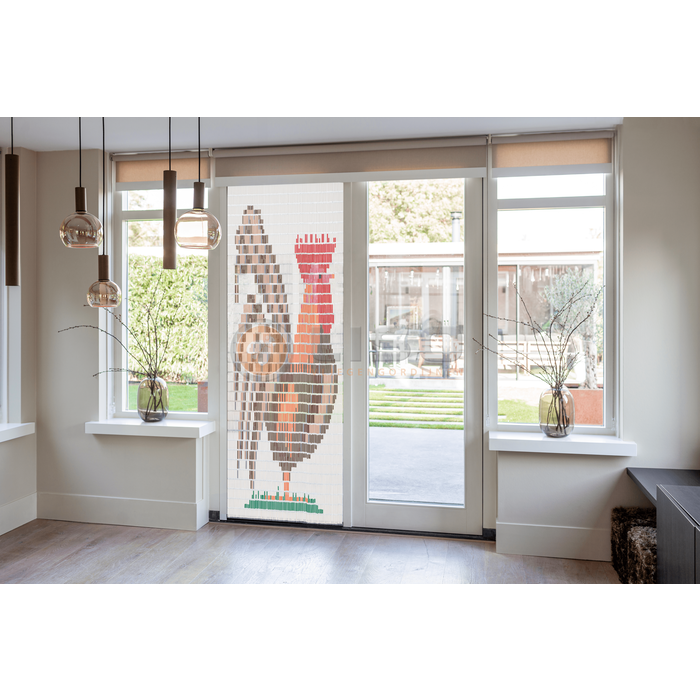 Liso ® Vliegengordijn Liso ® Hulzengordijn met Haan | Op maat gemaakt