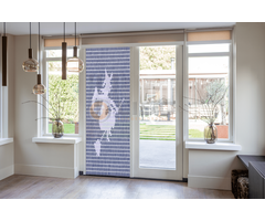 Liso ® Vliegengordijn Liso ® Hulzengordijn met Heks | Op maat gemaakt