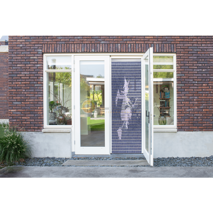 Liso ® Vliegengordijn Liso ® Hulzengordijn met Heks | Op maat gemaakt