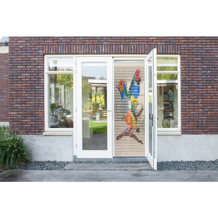 Liso ® Vliegengordijn Liso ® Hulzengordijn met Amadines | Op maat gemaakt