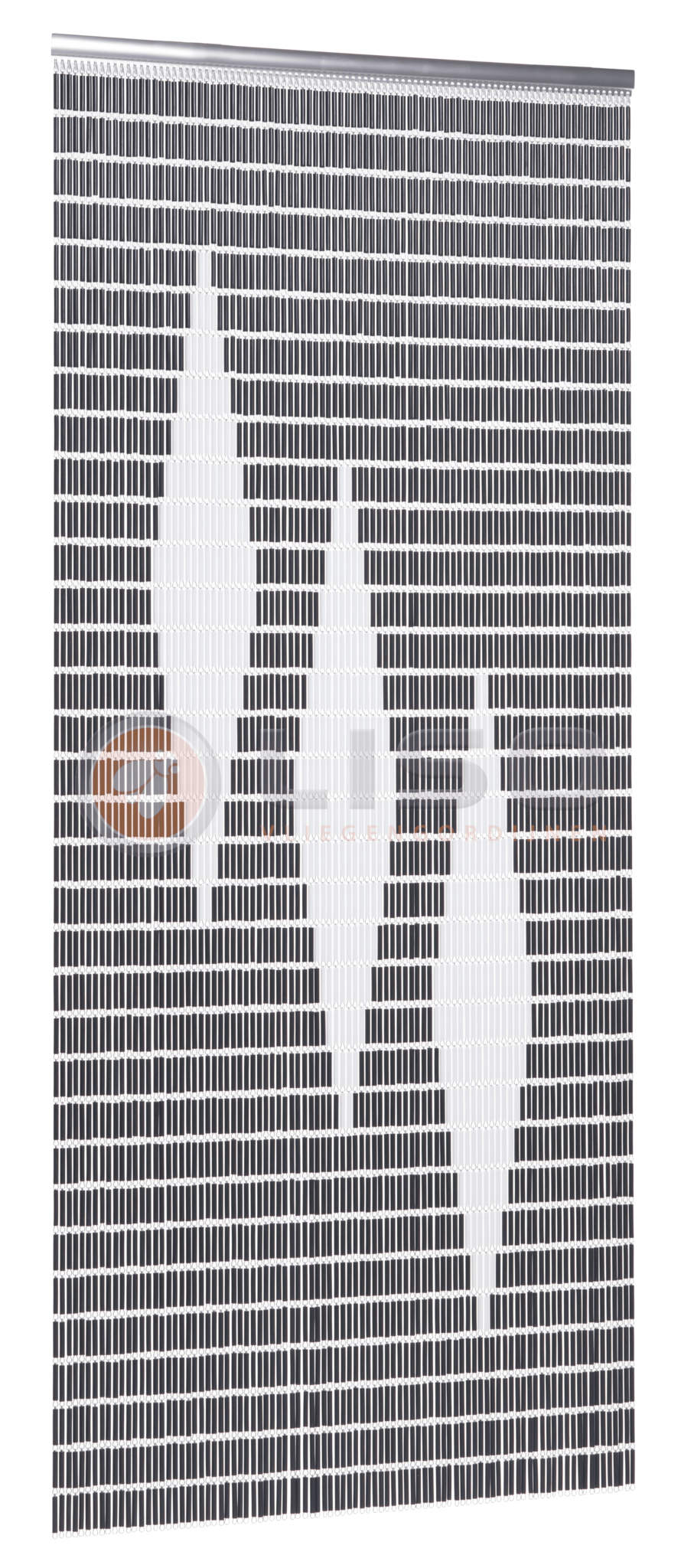 Liso ® Vliegengordijn Liso ® Hulzengordijn met Drie ruiten | Doe-het-zelf pakket