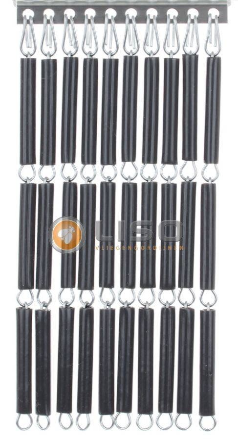 Liso ® Vliegengordijn Liso ® Hulzengordijn met Drie ruiten | Doe-het-zelf pakket