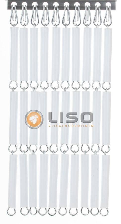 Liso ® Vliegengordijn Liso ® Hulzengordijn met Drie ruiten | Doe-het-zelf pakket