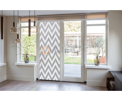 Liso ® Vliegengordijn Liso ® Hulzengordijn met Zigzag | Doe-het-zelf pakket