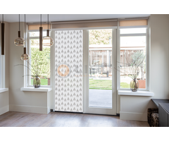 Liso ® Vliegengordijn Liso ® Hulzengordijn met Poortjes | Doe-het-zelf pakket