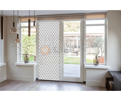 Liso ® Vliegengordijn Liso ® Hulzengordijn met Plusjes | Doe-het-zelf pakket