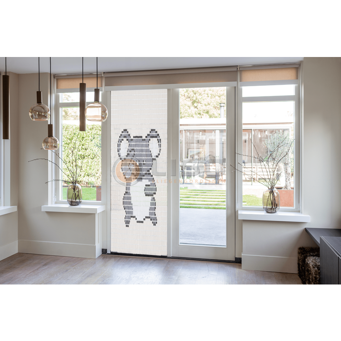 Liso ® Vliegengordijn Liso ® Hulzengordijn met Koala beertje | Doe-het-zelf pakket