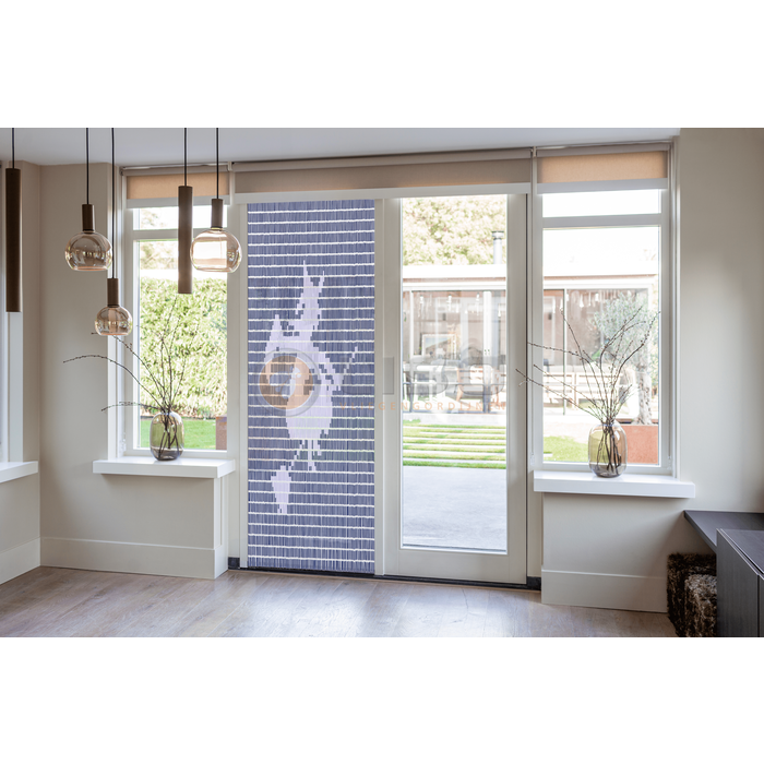 Liso ® Vliegengordijn Liso ® Hulzengordijn met Heks | Doe-het-zelf pakket