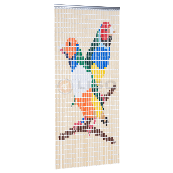 Liso ® Vliegengordijn Liso ® Hulzengordijn met Amadines | Doe-het-zelf pakket