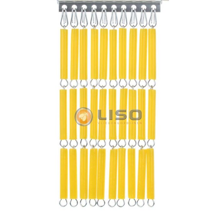 Liso ® Vliegengordijn Liso ® Hulzengordijn met Amadines | Doe-het-zelf pakket