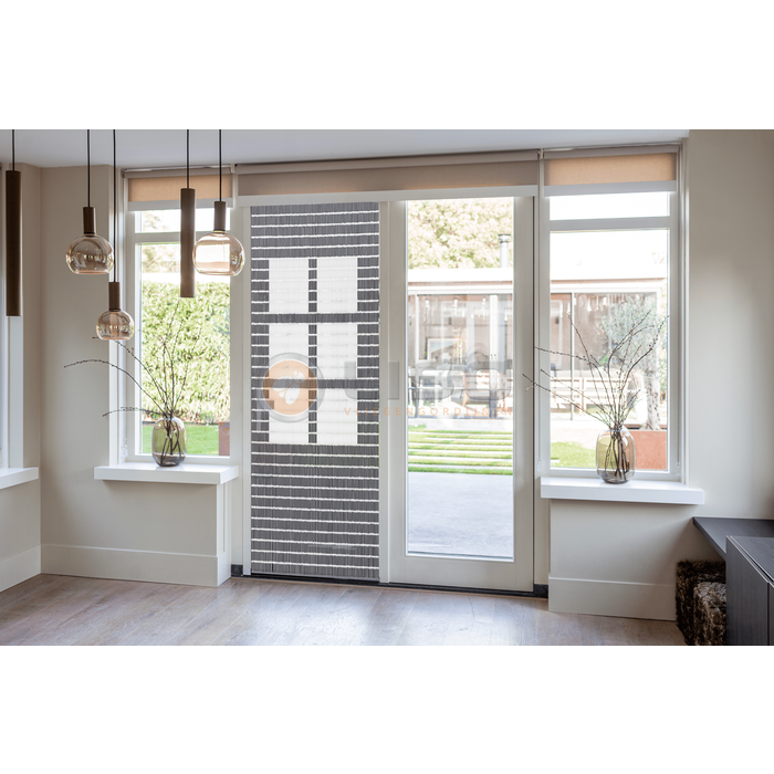 Liso ® Vliegengordijn Liso ® Hulzengordijn met Deur | Doe-het-zelf pakket