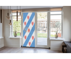 Liso ® Vliegengordijn Liso ® Hulzengordijn met Friesche Vlag | Op maat gemaakt