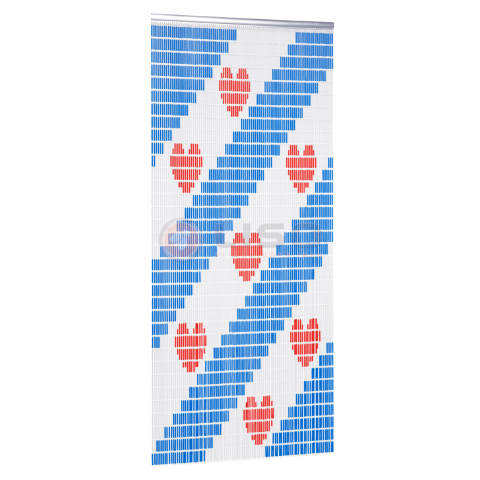 Liso ® Vliegengordijn Liso ® Hulzengordijn met Friesche Vlag | Op maat gemaakt
