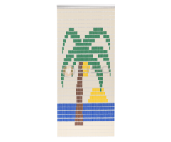 Liso ® 001 Vliegengordijn met Palmboom - kant en klaar 92 x 209