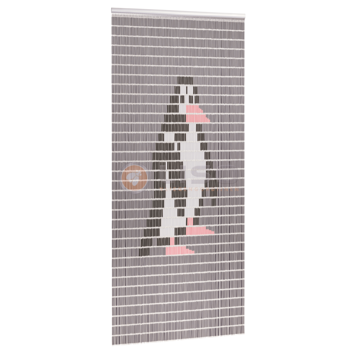 Liso ® 018 Vliegengordijn met Pinguïn - kant en klaar 92 x 209