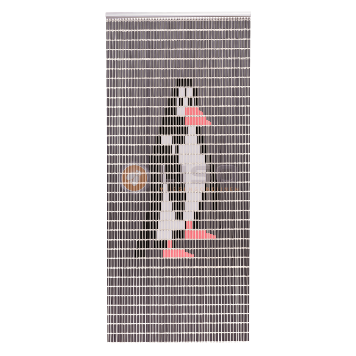 Liso ® 018 Vliegengordijn met Pinguïn - kant en klaar 92 x 209