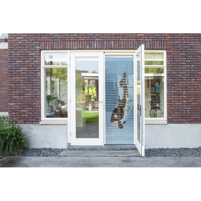 Liso® 021 Vliegengordijn met Orka - kant en klaar 92 x 209