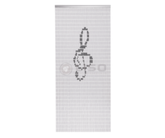 Liso ® 057 Vliegengordijn met Solsleutel - kant en klaar 92 x 209