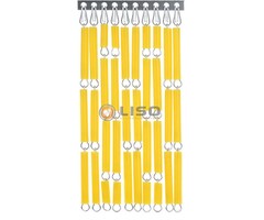Liso ® Vliegengordijn Liso ® Hulzengordijn RAL 1018 Zinkgeel | Op maat gemaakt