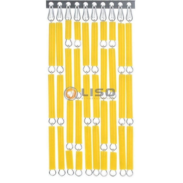 Liso ® Vliegengordijn Liso ® Hulzengordijn RAL 1018 Zinkgeel | Op maat gemaakt