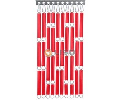 Liso ® Vliegengordijn Liso ® Hulzengordijn RAL 3028 Zuiver rood | Op maat gemaakt
