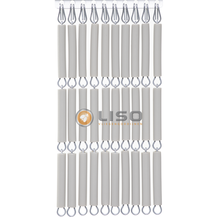 Liso ® Vliegengordijn Liso ® Hulzengordijn RAL 7032 Kiezelgrijs | Op maat gemaakt