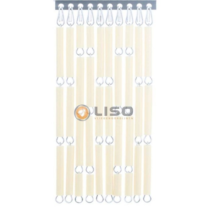 Liso® Vliegengordijn Liso ® Hulzengordijn RAL 1015 Licht ivoor | Op maat gemaakt