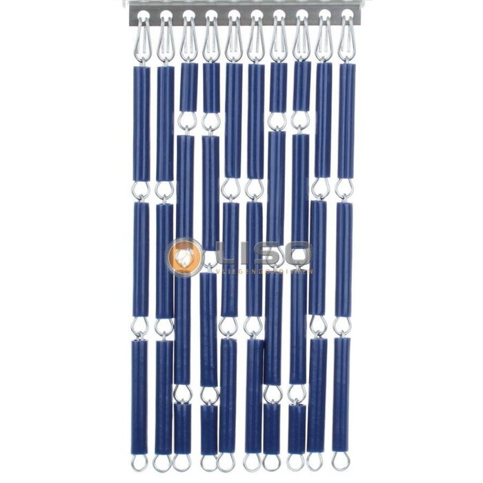 Liso ® Vliegengordijn Liso ® Hulzengordijn LISO 0026 Donkerblauw | Op maat gemaakt