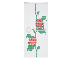 Liso ® 092 Vliegengordijn met Lieveheersbeestjes - kant en klaar 92 x 209