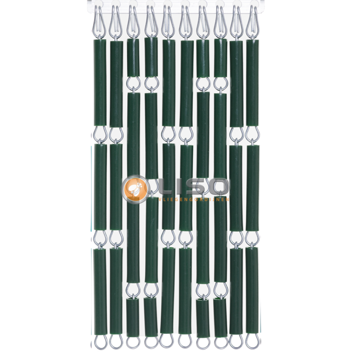 Liso ® Vliegengordijn Liso ® Hulzengordijn RAL 6009 Dennengroen | Op maat gemaakt