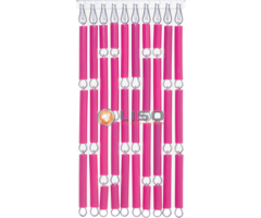 Liso ® Vliegengordijn Liso ® Hulzengordijn RAL 4010 Magenta | Doe-het-zelf pakket