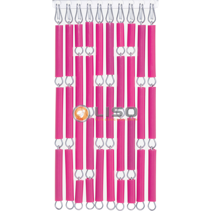 Liso® Vliegengordijn Liso ® Hulzengordijn RAL 4010 Telemagenta | Doe-het-zelf pakket