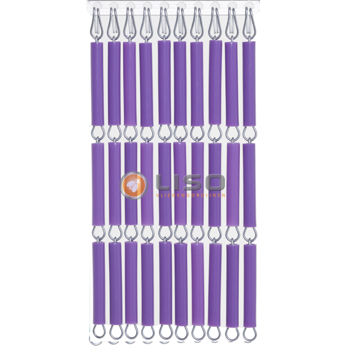 Liso ® Vliegengordijn Liso ® Hulzengordijn RAL 4005 Blauw lila | Doe-het-zelf pakket