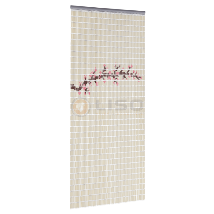 Liso ® Vliegengordijn Liso ® Hulzengordijn met Sakura | Doe-het-zelf pakket