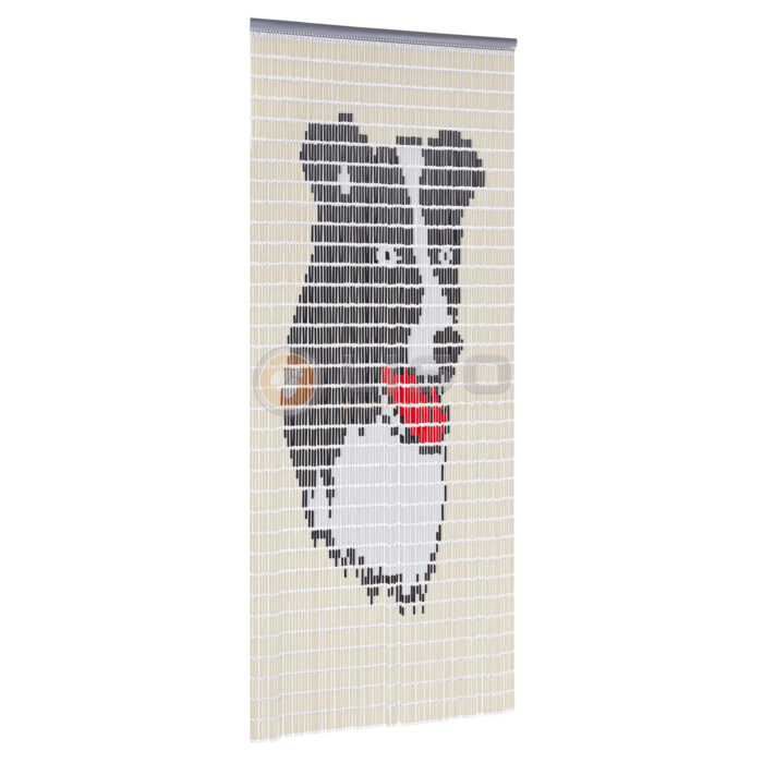Liso ® Vliegengordijn Liso ® Hulzengordijn met Collie | Op maat gemaakt