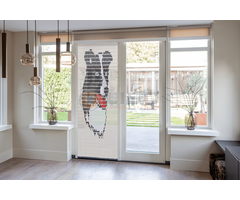 Liso ® Vliegengordijn Liso ® Hulzengordijn met Collie | Op maat gemaakt