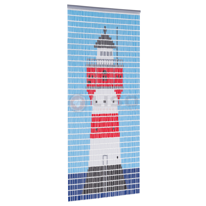 Liso ® Vliegengordijn Liso ® Hulzengordijn met Duitse vuurtoren | Op maat gemaakt