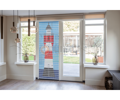 Liso ® Vliegengordijn Liso ® Hulzengordijn met Duitse vuurtoren | Doe-het-zelf pakket