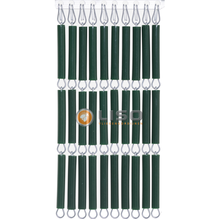 Liso ® Vliegengordijn Liso ® Hulzengordijn RAL 6009 Dennengroen | Doe-het-zelf pakket