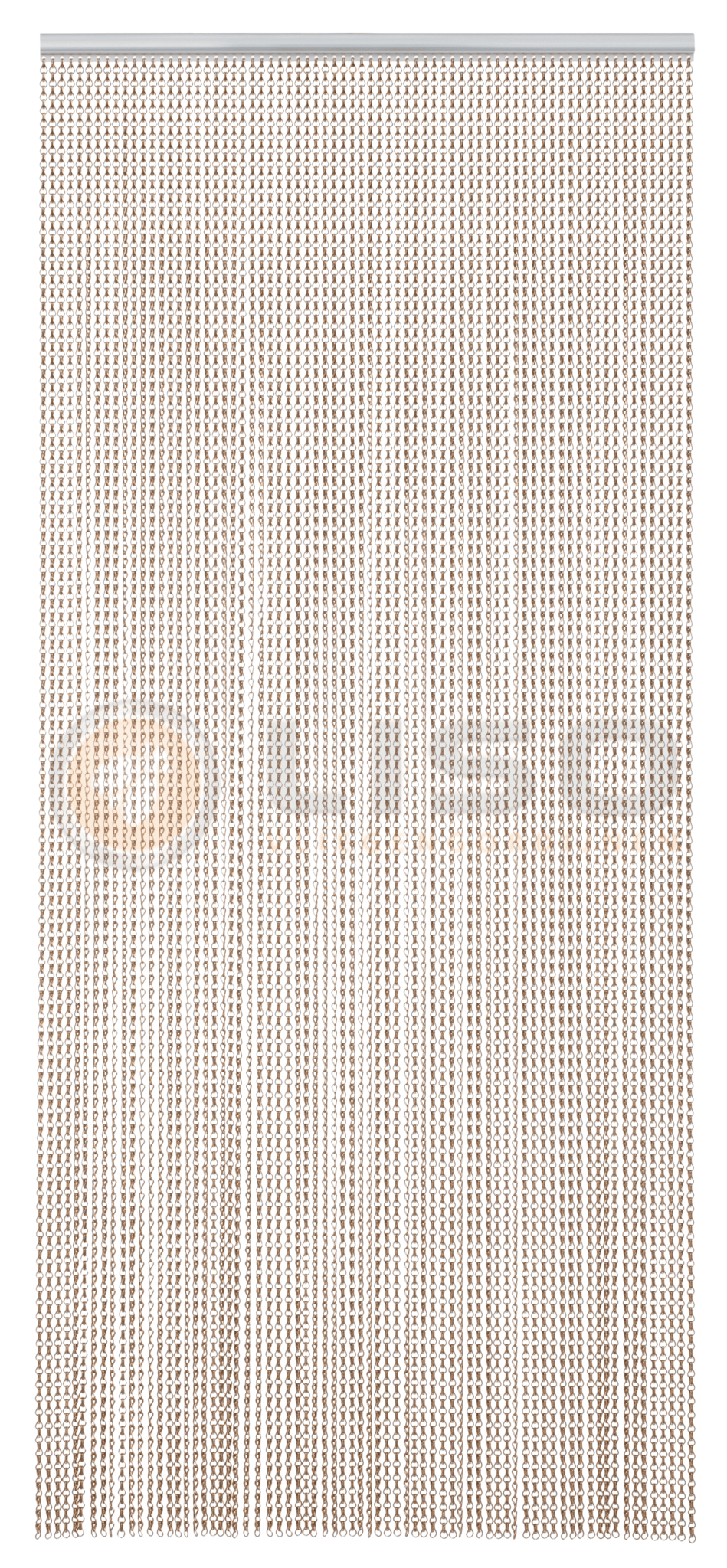 Liso® Aluminium kettinggordijn Aluminium Kettinggordijn Bruin / Brons – Liso® Vliegengordijn | Op maat gemaakt