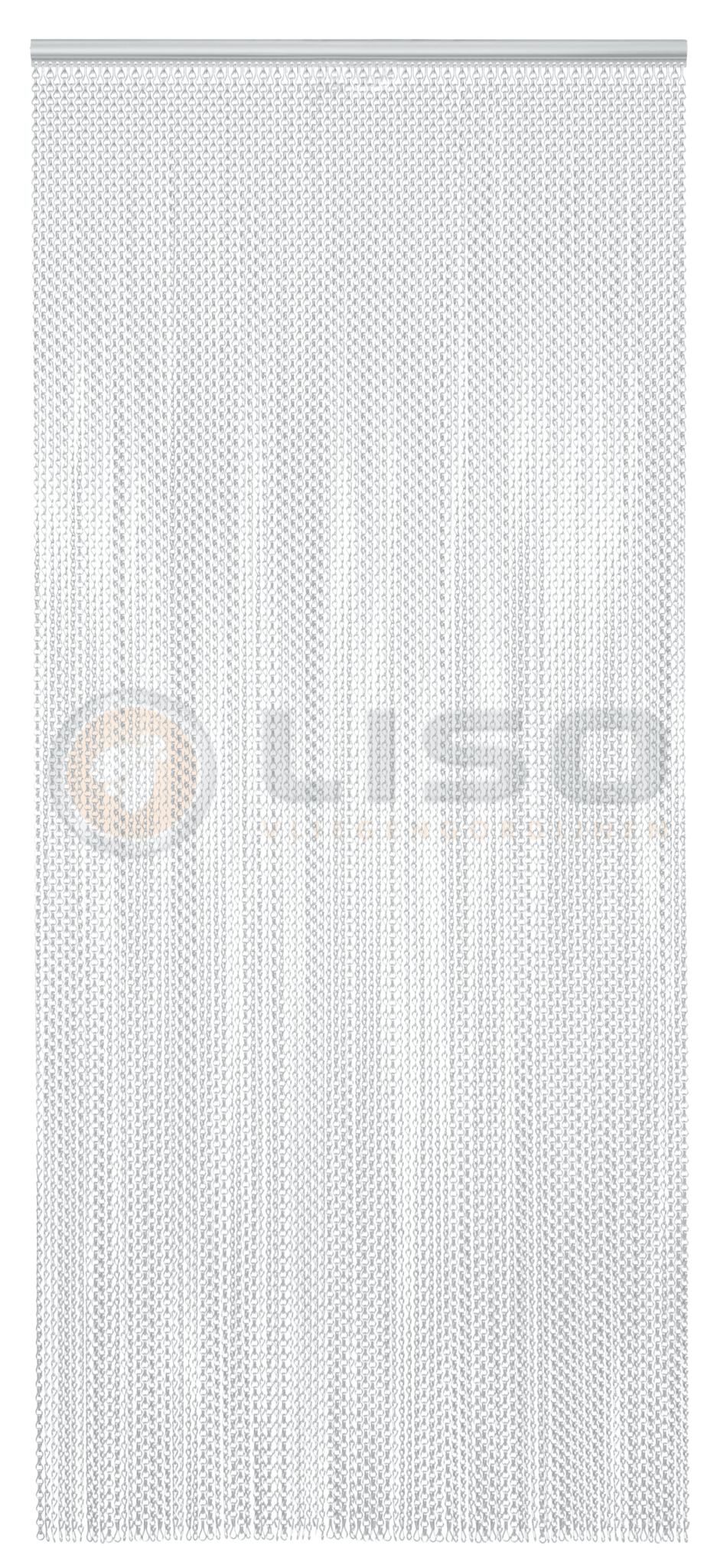 Liso® Aluminium kettinggordijn Extra dicht Kettinggordijn Zilver Liso® Aluminium Vliegengordijn | Op maat gemaakt